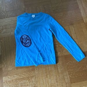 Boo gemes pullover with snake skin elbow patches